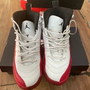 Jordan Athletic Shoes Red White
